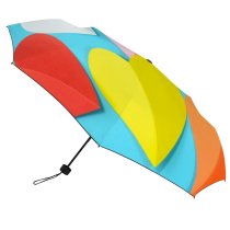 yanfind Umbrella Manual Space Cute Joy Happiness Emotion Heart Couple Love Romance Tied Relationship Engagement Windproof waterproof anti-ultraviolet protection golf umbrella