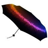 yanfind Umbrella Manual Generated Dimensional Vibrant Art Digitally Windproof waterproof anti-ultraviolet protection golf umbrella