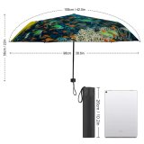 yanfind Umbrella Manual Wrasse Klunzinger's Lyre Chromis Anthias Awe Scenics Outdoors Relaxation Abundance Tail Coral Windproof waterproof anti-ultraviolet protection golf umbrella