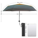 yanfind Umbrella Manual Space Non Effects Tranquility Idyllic Social Dreaming Issues Futuristic Screen Saver Windproof waterproof anti-ultraviolet protection golf umbrella