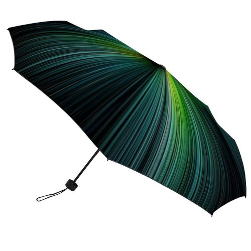 yanfind Umbrella Manual Shiny Big Data Perspective Illuminated Science Beam Dimensional Surreal Futuristic China Abundance Windproof waterproof anti-ultraviolet protection golf umbrella
