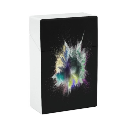 yanfind Cigarette Case Space Bizarre Comunidad Autonoma Valencia Pain Fire Social Heat Studio Issues Strength Hard Plastic Crushproof Cigarette Case