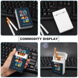 yanfind Cigarette Case Display Happiness Social Number Block Party Year's Wishing Year Eve Infographic Hard Plastic Crushproof Cigarette Case