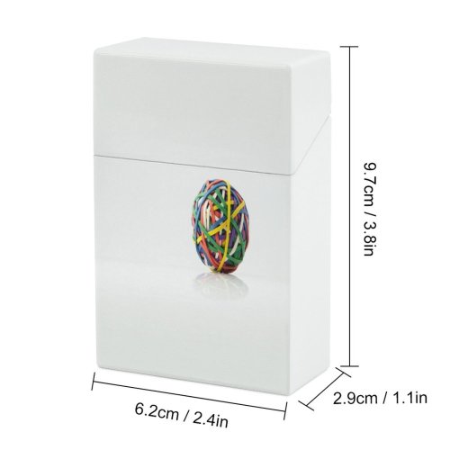 yanfind Cigarette Case Space Studio Rubber Band Shot Fun Still Stationary Flexibility UK Creativity Hard Plastic Crushproof Cigarette Case