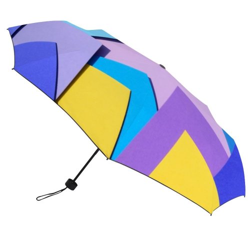 yanfind Umbrella Manual Simplicity Art Layered Abstract Directly Arranging Arrangement Hungary Purple Still Windproof waterproof anti-ultraviolet protection golf umbrella