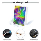 yanfind Cigarette Case Glowing Effects Brightly Futuristic Beam Rainbow Changing Perception Physics Hard Plastic Crushproof Cigarette Case