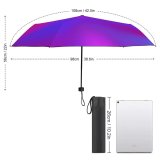 yanfind Umbrella Manual Space Fog Smooth Mixing Vitality Liquid Flowing Natural Watercolor Paints Windproof waterproof anti-ultraviolet protection golf umbrella