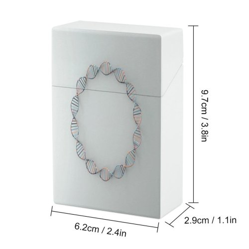 yanfind Cigarette Case Capsule Studio Research Pastel Infinity Genetic Complexity Shot Model Space Hard Plastic Crushproof Cigarette Case