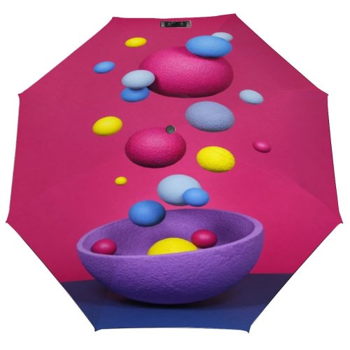 yanfind Umbrella Manual Determination Futuristic Data Vitality Relationship Merging Conceptual Dimensional Imagination Stability Complexity Innovation Windproof waterproof anti-ultraviolet protection golf umbrella