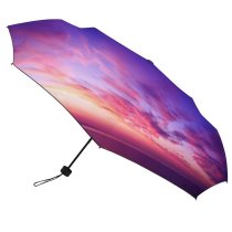 yanfind Umbrella Manual Sky Idyllic Horizon Scene Dramatic Over Scenics Sunset Outdoors Dusk Tranquil Tranquility Windproof waterproof anti-ultraviolet protection golf umbrella