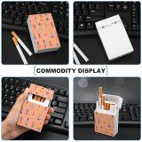 yanfind Cigarette Case Social Happiness Dancing Ecstatic Excitement Jumping Casual Party Funky Fashion Purple Hard Plastic Crushproof Cigarette Case