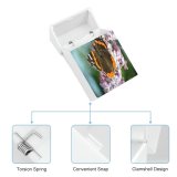 yanfind Cigarette Case Wing Beauty Fragility Spread Italy Wild Lepidoptera Admiral Butterfly Antenna Wildlife Plant Hard Plastic Crushproof Cigarette Case