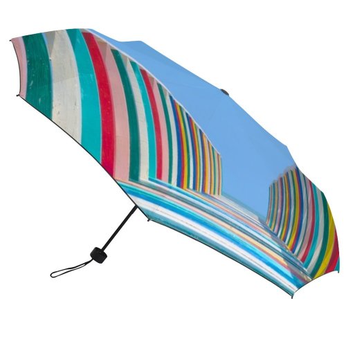 yanfind Umbrella Manual Sky Built Footbridge Southeast Travel Wood Art Outdoors Row Space Thai Structure Windproof waterproof anti-ultraviolet protection golf umbrella