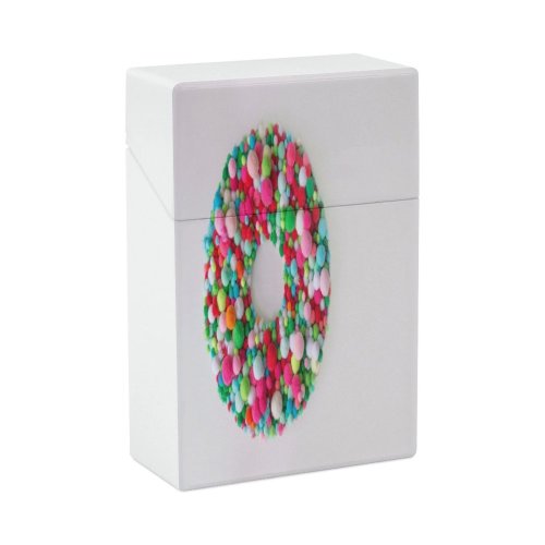 yanfind Cigarette Case Christianity Hole Wreath Happiness Decoration Bas Ornament Decor Sports Christmas Craft USA Hard Plastic Crushproof Cigarette Case