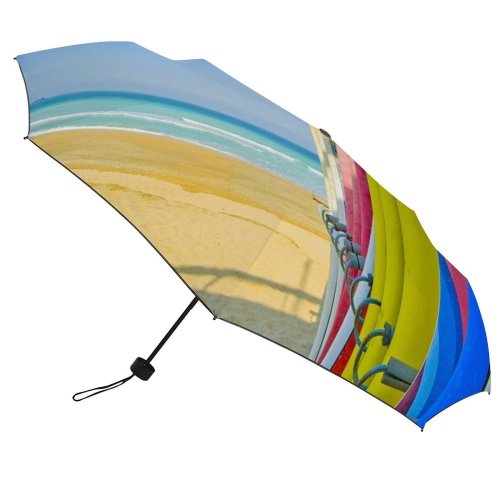 yanfind Umbrella Manual Order Newquay England Beach Sea Over Sky Horizon Absence Cornwall Outdoors Surfboard Windproof waterproof anti-ultraviolet protection golf umbrella