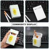 yanfind Cigarette Case Childhood Cheerful Fun Positive Happiness Emotion News Confidence Fantasy Wellbeing Emoticon Sunlight Hard Plastic Crushproof Cigarette Case