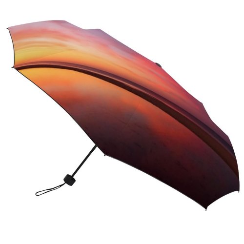 yanfind Umbrella Manual Sky Morning Reflection Coast Horizon Idyllic Scene States Softness Beach Dramatic Windproof waterproof anti-ultraviolet protection golf umbrella