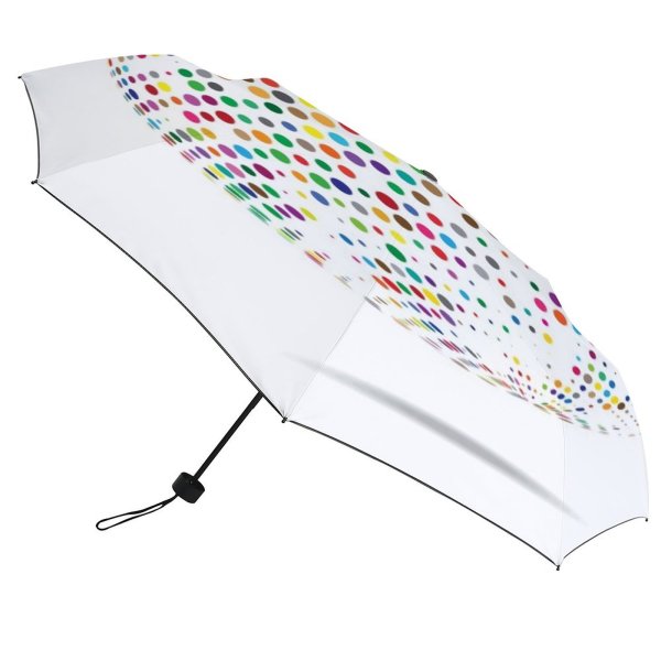 yanfind Umbrella Manual Space Social Pointing Futuristic Issues Ball Disco Generated Planet Art Motion Digitally Windproof waterproof anti-ultraviolet protection golf umbrella