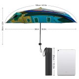 yanfind Umbrella Manual Sky Built Burano Reflection Outdoors Row Nautical Transportation Structure Architecture Italy Windproof waterproof anti-ultraviolet protection golf umbrella