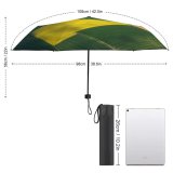 yanfind Umbrella Manual Non Agriculture Rural High Ile Agricultural Aerial Urban Europe Field France Patchwork Windproof waterproof anti-ultraviolet protection golf umbrella