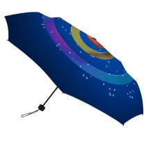 yanfind Umbrella Manual Teamwork Planet Social Support Issues Digitally Outer Risk Achievement Innovation Abstract Space Windproof waterproof anti-ultraviolet protection golf umbrella