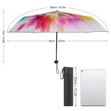 yanfind Umbrella Manual Sky Natural Liquid Splattered Mystery Social Issues Outer Abstract Space Structure Windproof waterproof anti-ultraviolet protection golf umbrella