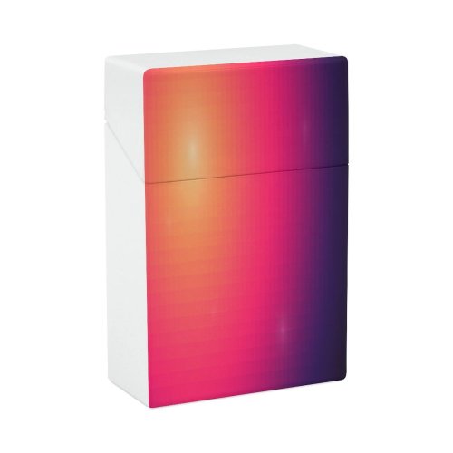 yanfind Cigarette Case Space Finland Blank Grid Resolution K Generated Empty Purple Vibrant Decoration Brochure Hard Plastic Crushproof Cigarette Case