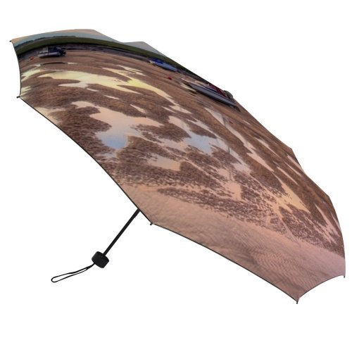 yanfind Umbrella Manual Norfolk Sea Marsh Boat England Beach Dusk Coastline Sky Sunset Destinations Wells Windproof waterproof anti-ultraviolet protection golf umbrella