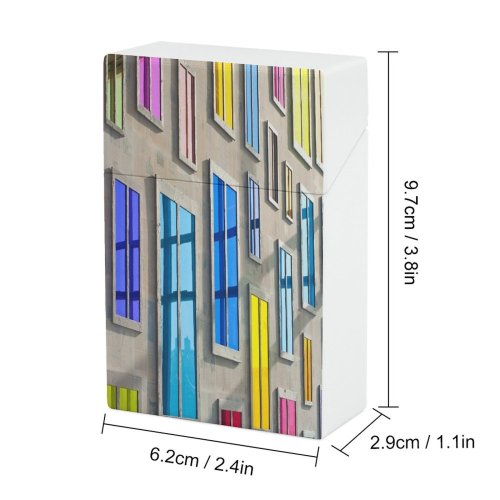 yanfind Cigarette Case Massachusetts Window Institute Built Structure Contemporary Reflection Boston Art Destinations Entertainment Architecture Hard Plastic Crushproof Cigarette Case