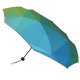 yanfind Umbrella Manual Effects Brightly Placard Turquoise Neon Hexagon Natural Dimensional Photographic Shiny Windproof waterproof anti-ultraviolet protection golf umbrella