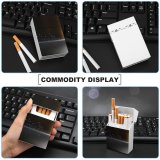 yanfind Cigarette Case Space Glowing Idyllic Beauty Awe Defocused Vitality Dimensional Natural Shiny Reflection Hard Plastic Crushproof Cigarette Case