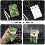 yanfind Cigarette Case Space Beauty Defocused Alertness Wild Side Portrait Wildlife Outdoors Reptile Branch Plant Hard Plastic Crushproof Cigarette Case