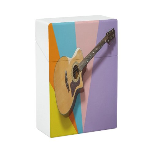 yanfind Cigarette Case Space Order Guitar Studio Directly High Musical Pausania Purple Italy Shot Craft Hard Plastic Crushproof Cigarette Case