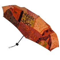 yanfind Umbrella Manual Old Nepal Bandage Ancient Sewing Cultures Fashioned Patchwork Craft Boho Cotton Decoration Windproof waterproof anti-ultraviolet protection golf umbrella