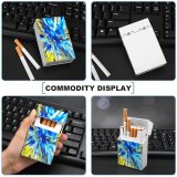 yanfind Cigarette Case Space Glowing Happiness Social Futuristic Defocused High Galaxy Generated Nebula Party Vitality Hard Plastic Crushproof Cigarette Case