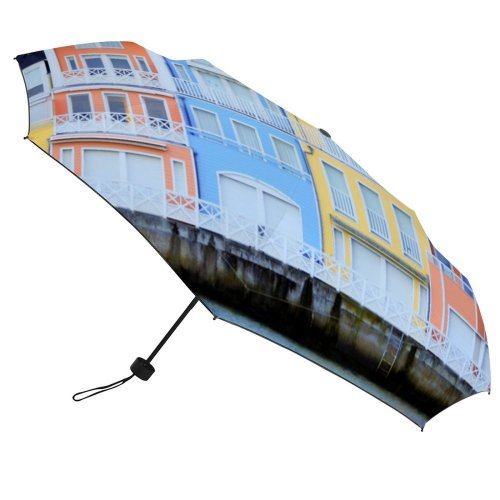 yanfind Umbrella Manual Space Deauville Place Beach Exterior Window Famous Europe Built Structure France Vibrant Windproof waterproof anti-ultraviolet protection golf umbrella