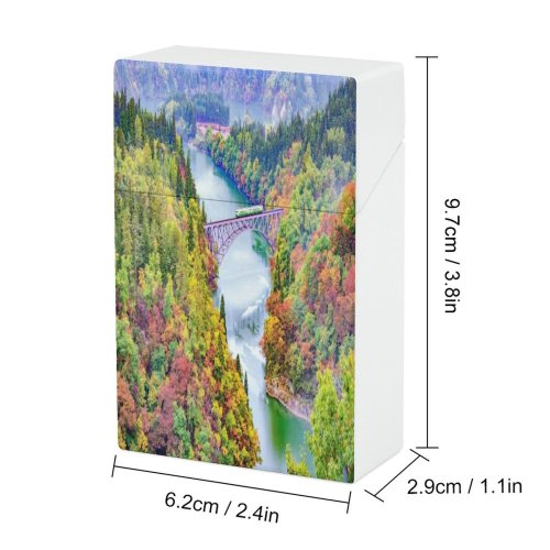 yanfind Cigarette Case Transportation Metal Outdoors Vehicle Region Landscape Transport Architecture Built Mode River Hard Plastic Crushproof Cigarette Case