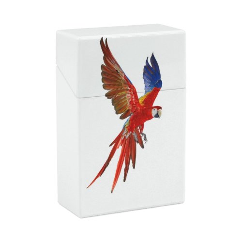 yanfind Cigarette Case Sydney Studio Wing Beauty Wales Feather Bird Australia Shot Side Macaw Tropical Hard Plastic Crushproof Cigarette Case