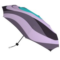 yanfind Umbrella Manual Papercutting Turquoise Dimensional Art Layered Abstract Space Directly Elegance Victoria Windproof waterproof anti-ultraviolet protection golf umbrella