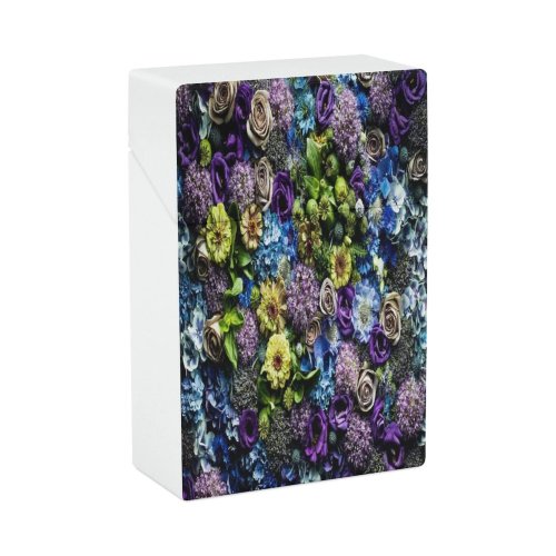 yanfind Cigarette Case Tranquility Studio Botany Beauty England Fragility Directly Purple Shot Simplicity Vibrant Above Hard Plastic Crushproof Cigarette Case