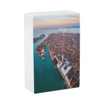 yanfind Cigarette Case Space Dome Old Church Moody Rooftop Place St. Awe Scenics Hard Plastic Crushproof Cigarette Case