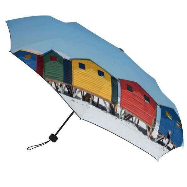 yanfind Umbrella Manual Sky Built Land Beach Exterior Scenics Travel Town Outdoors Space Building Structure Windproof waterproof anti-ultraviolet protection golf umbrella