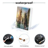 yanfind Cigarette Case Relaxation Island Tranquility Social Idyllic Place Fog Issues Beauty River Awe Hard Plastic Crushproof Cigarette Case