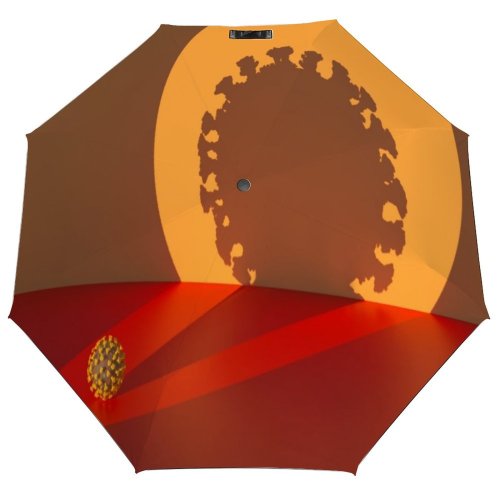 yanfind Umbrella Manual Bizarre Virus Conference Issues Engagement Micro Microbiology Biology Entertainment Pathogen Event Abstract Windproof waterproof anti-ultraviolet protection golf umbrella