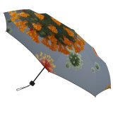 yanfind Umbrella Manual Virus Epidemic Organism Magnification Science Dimensional Danger Digitally Viral Sample Pneumonia Research Windproof waterproof anti-ultraviolet protection golf umbrella