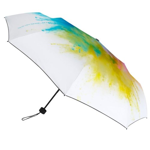 yanfind Umbrella Manual Turquoise Powder Nebraska Art Abstract Vitality Hot Motion USA Shot High Studio Windproof waterproof anti-ultraviolet protection golf umbrella