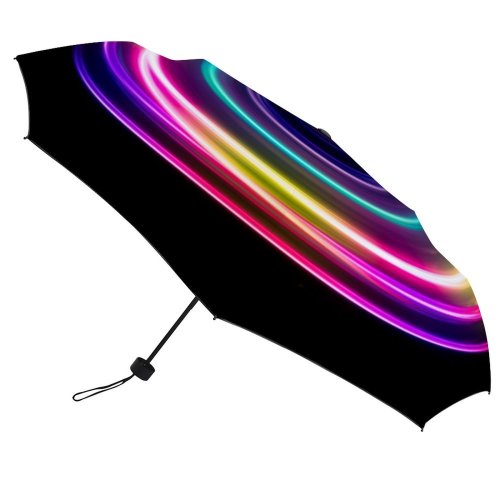 yanfind Umbrella Manual Shiny Illuminated Science Side Jewelry Blurred Futuristic Transparent Innovation China Abstract Windproof waterproof anti-ultraviolet protection golf umbrella