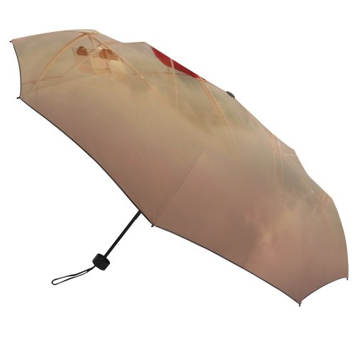yanfind Umbrella Manual Sky Natural Family Famous Idyllic Park Catalonia Surreal Awe Travel Passenger Sunset Windproof waterproof anti-ultraviolet protection golf umbrella