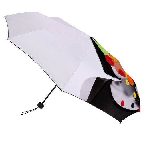 yanfind Umbrella Manual Space Bizarre Headshot Studio Digital Caucasian Brainstorming England Face Composite Shot Medium Windproof waterproof anti-ultraviolet protection golf umbrella