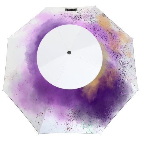 yanfind Umbrella Manual Artist's Tube Rainbow Canvas Purple Watercolor Model Paints Craft Stroke Art Ireland 001 Windproof waterproof anti-ultraviolet protection golf umbrella